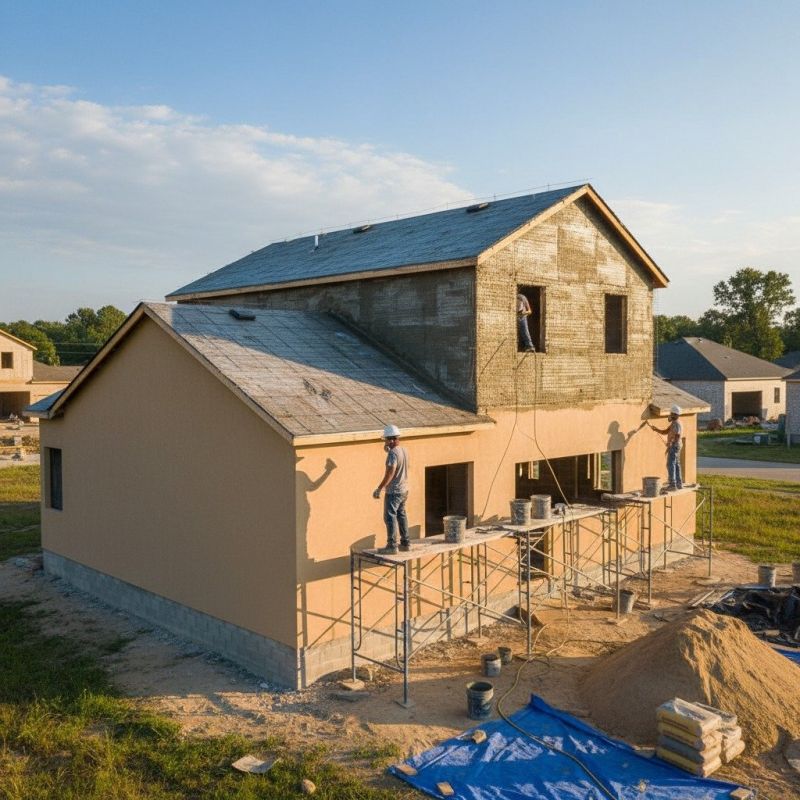 Home Stucco Installation