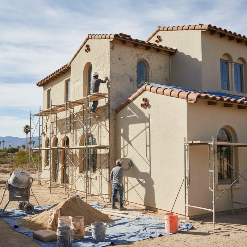 Home Stucco Installation