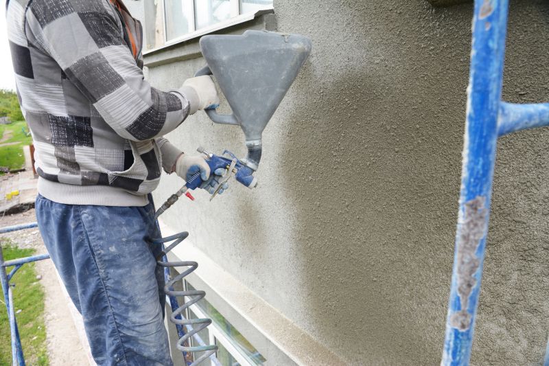 Stucco Application in Spring